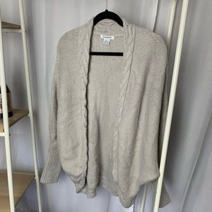 Urban Outfitters Braided Grey Cardigan